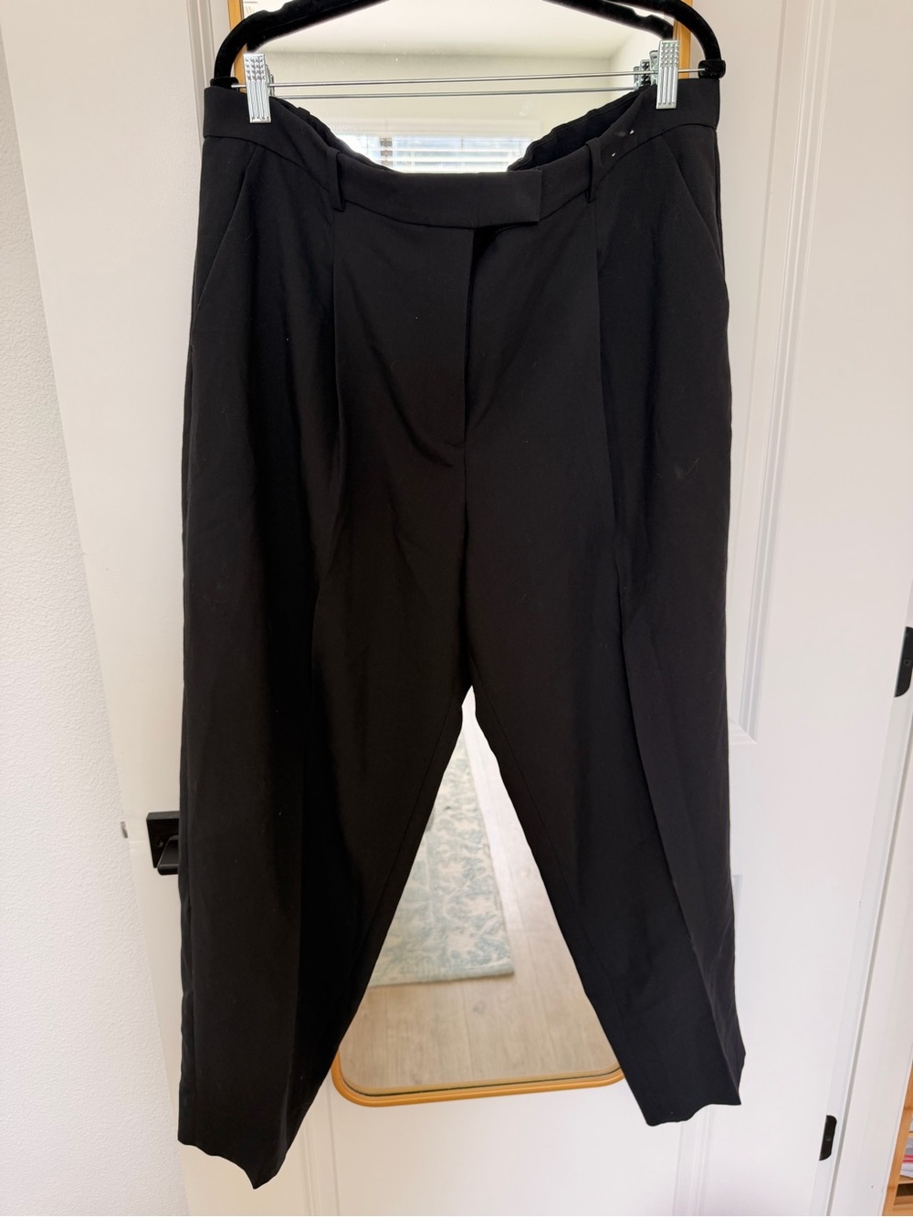 Abercrombie & Fitch Black Women’s Dress Trousers - Tailored Straight